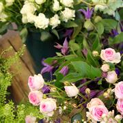 A Florist Choice Casket Spray