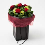 A Half Dozen Beautiful Red Roses