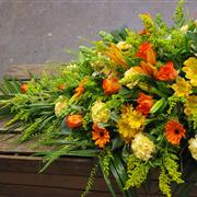 Setting Sun Casket Spray