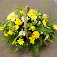 Yellow Seasonal Basket